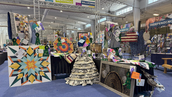 4H exhibit gallery at Nebraska State Fair