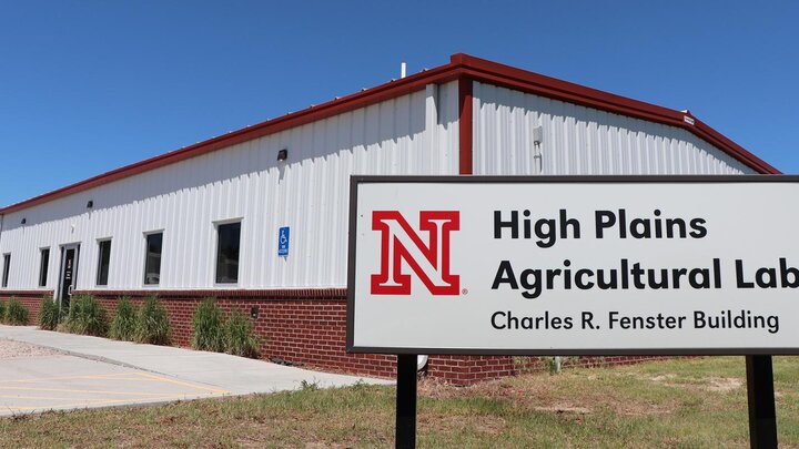 high plains ag lab signage and building